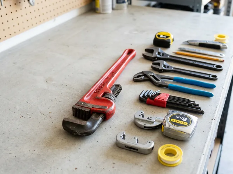 Professional plumbers in Omaha, NE equipped with top-tier tools for residential and commercial plumbing services.
